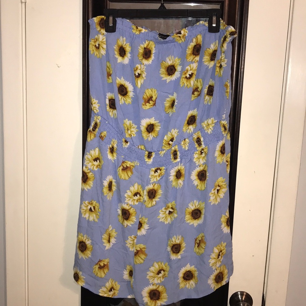 Forever 21+ Sunflower Romper